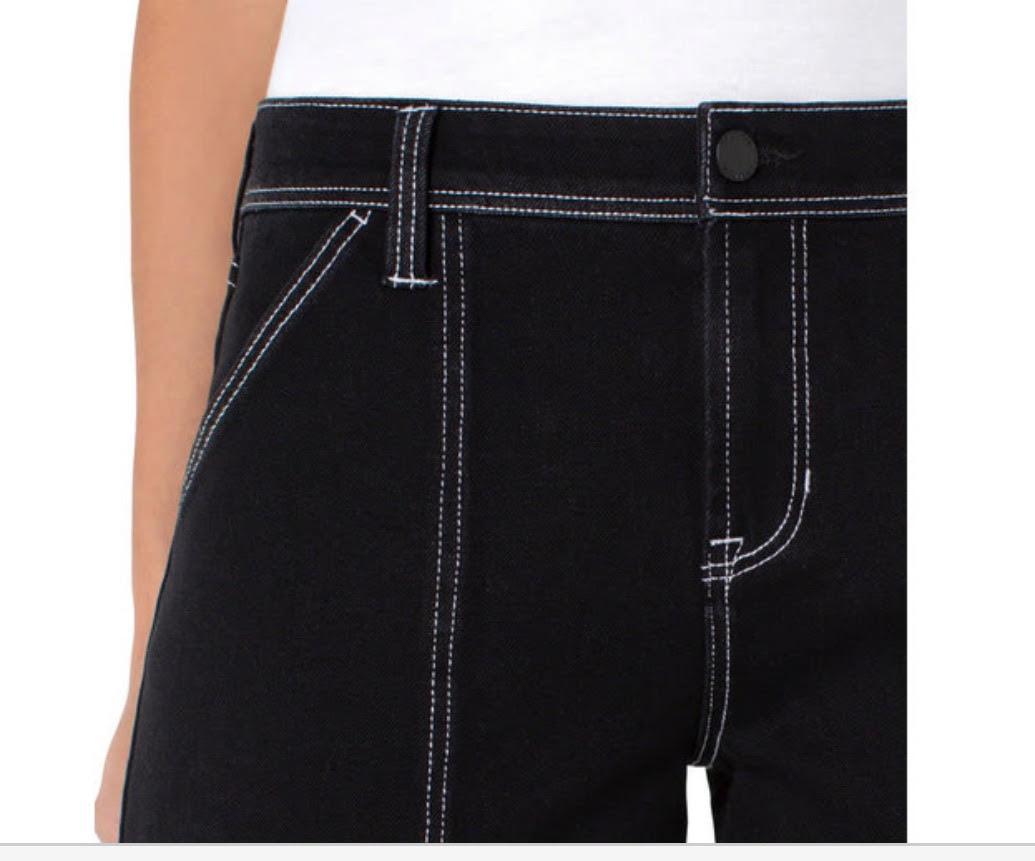 Contrast Stitch Utlily Short