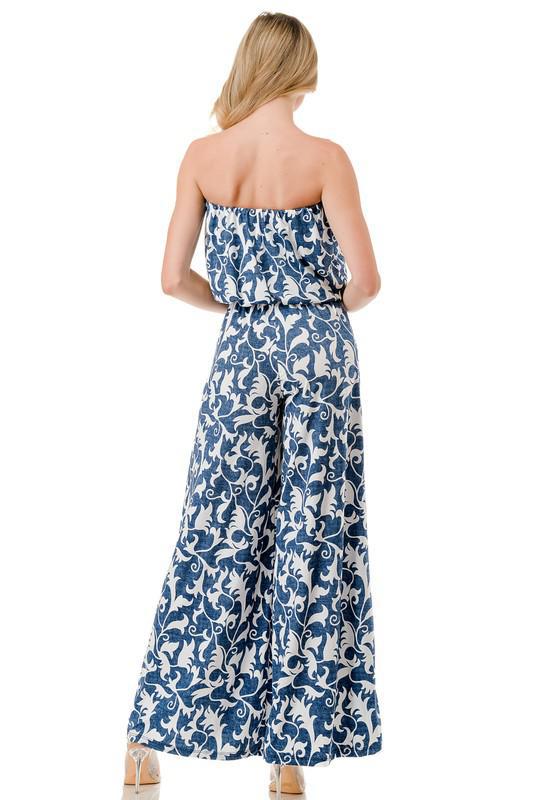 Wide Leg Jumpsuit with belt