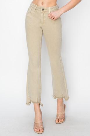 Mid Rise Step Up Jean