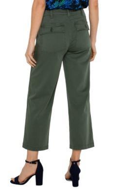 Utility Crop Wide Leg Pant