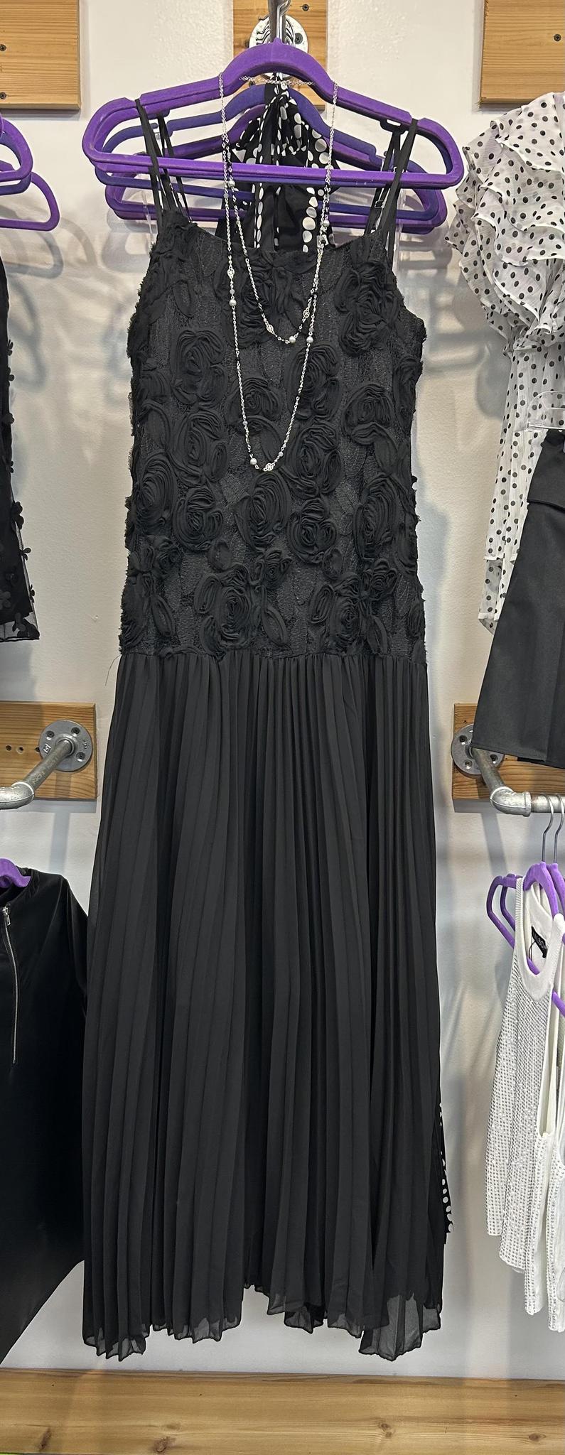 Embroidered Floral Maxi Dress