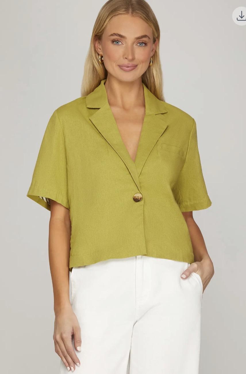 Short sleeve Blazer