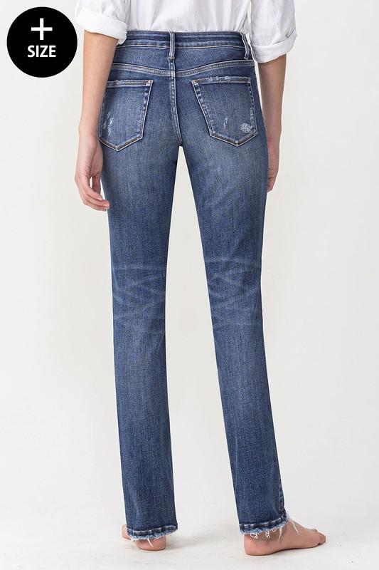 Mid Rise Straight Jean