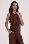 Draped Tank Top