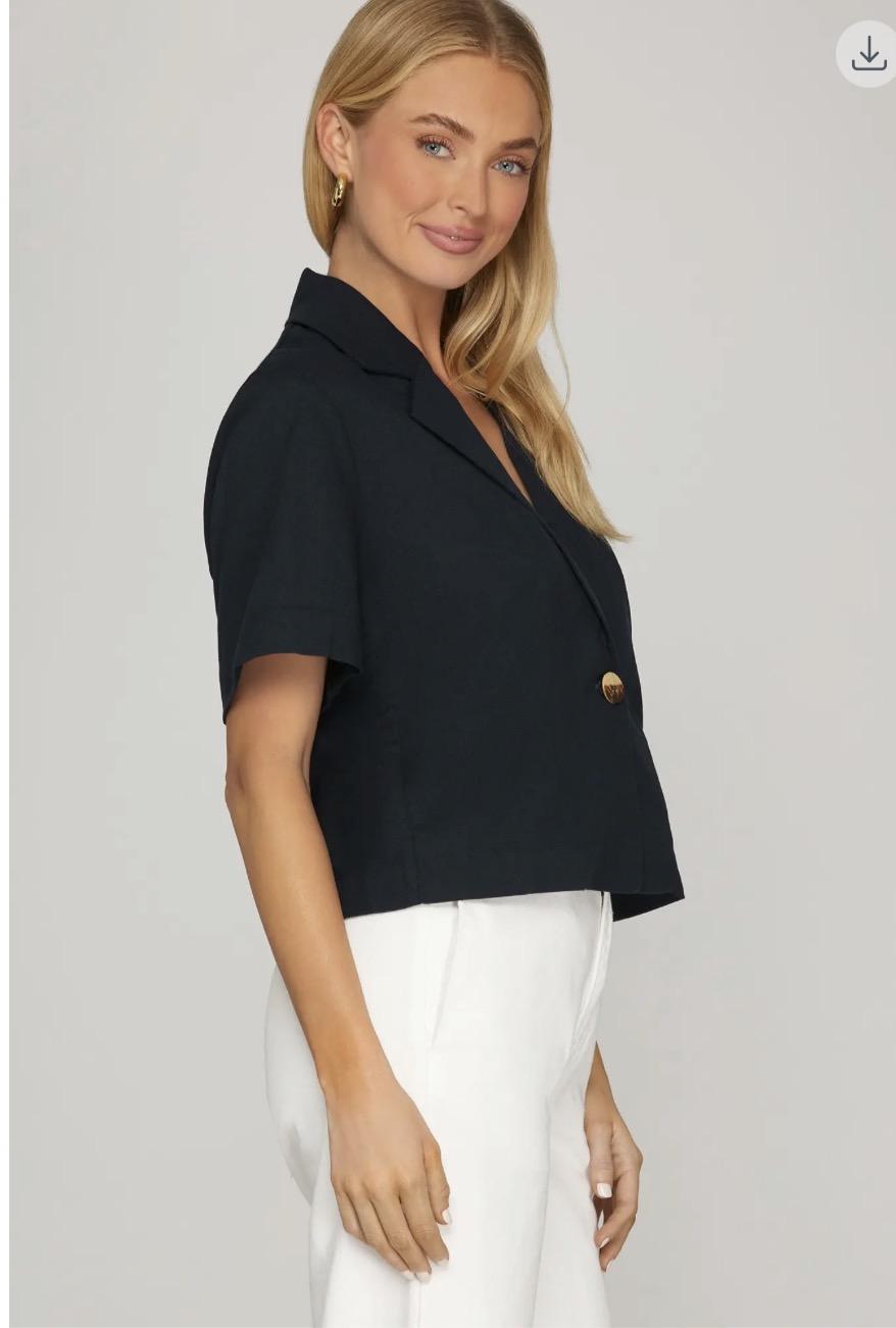 Short sleeve Blazer