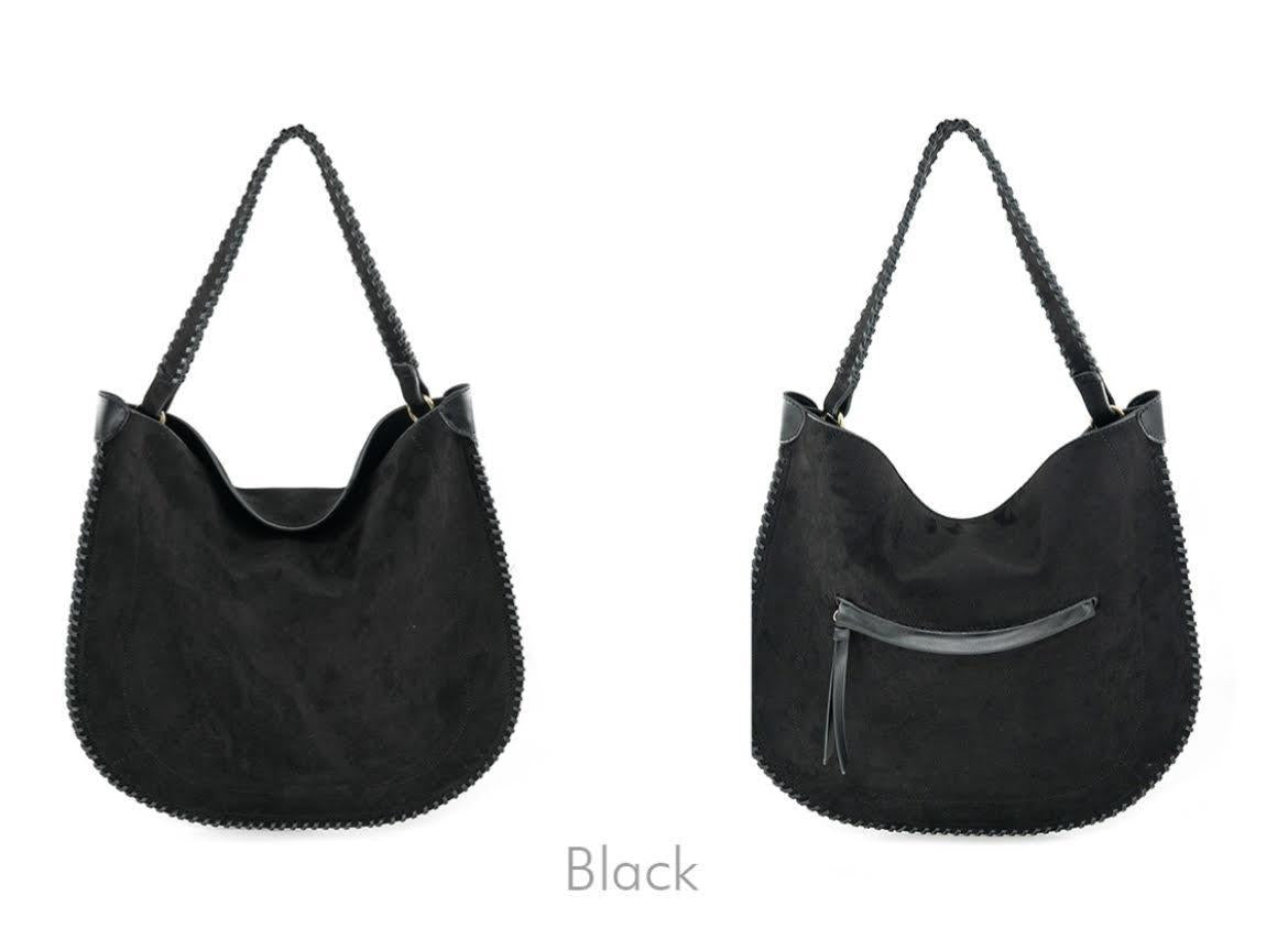 Suede Tote Bag