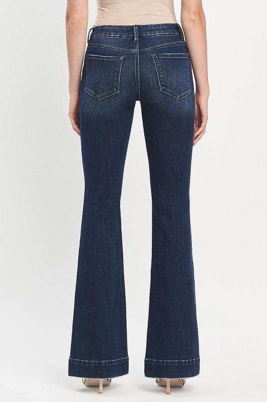 Ema Mid Rise Flare Jeans