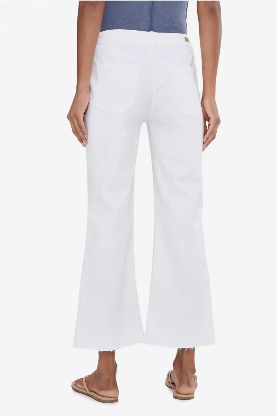 Crop Flare with Twisted Seam