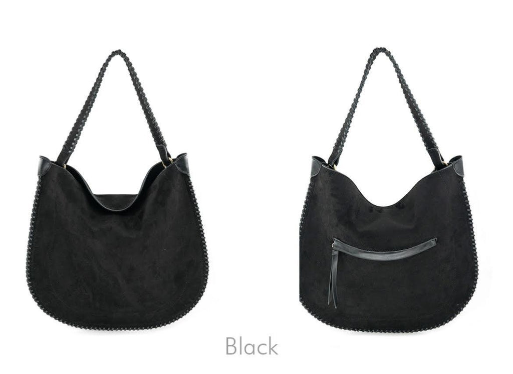 Suede Tote Bag
