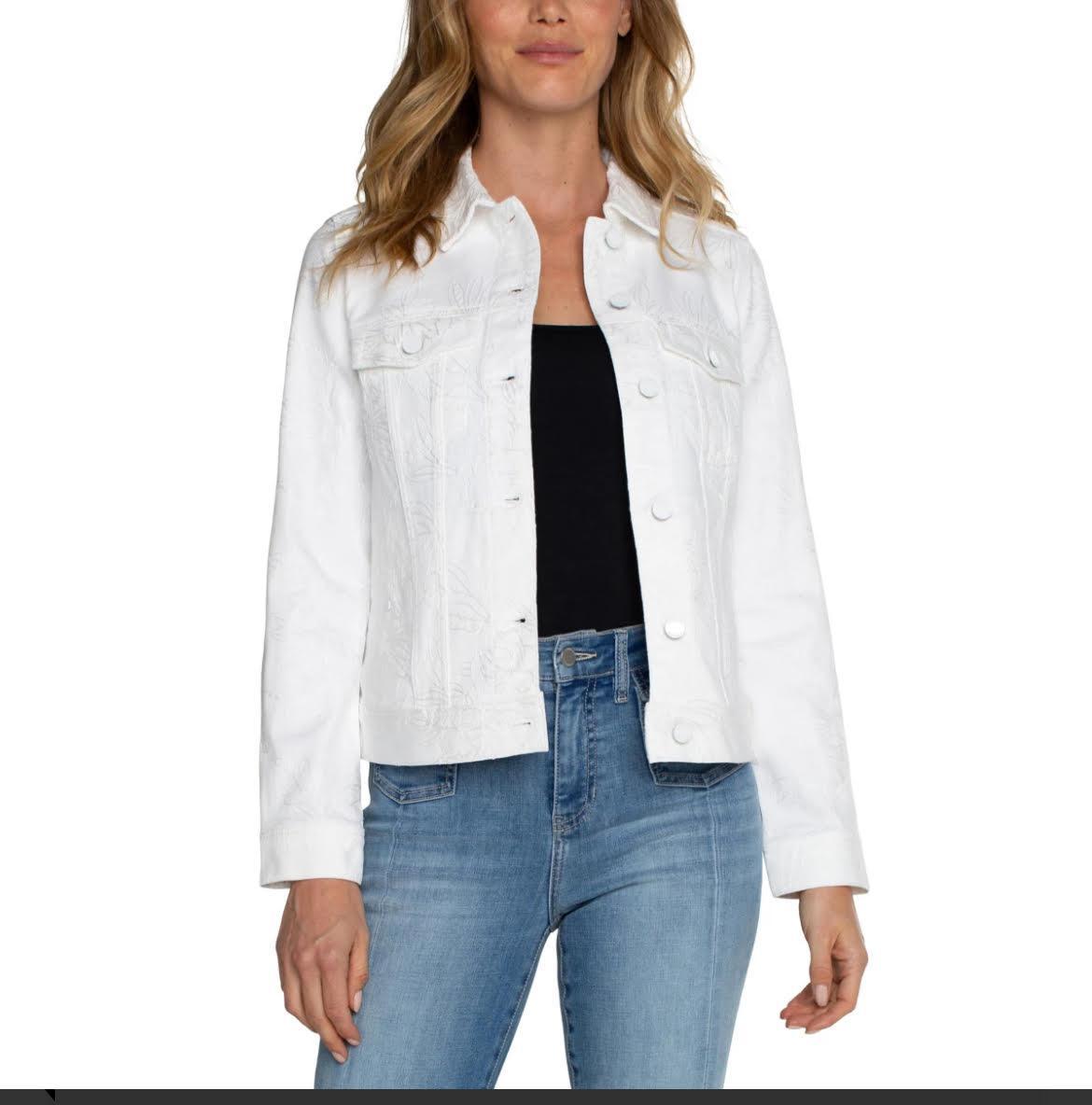 Classic White Jean Jacket