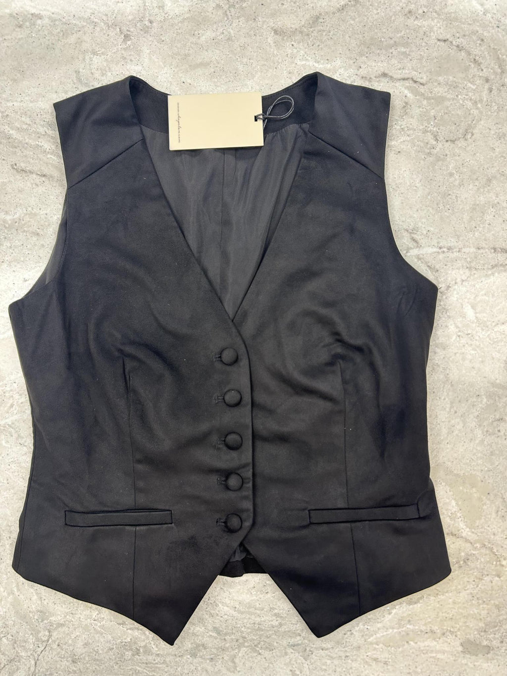Suede Vest