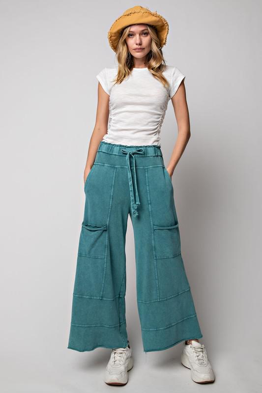 Wide Leg Palazzo Lounge Pant