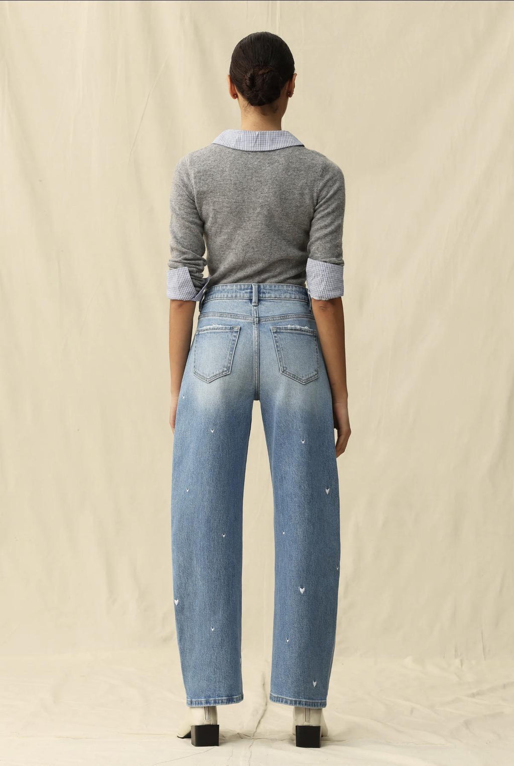 Flora Barrel Jean