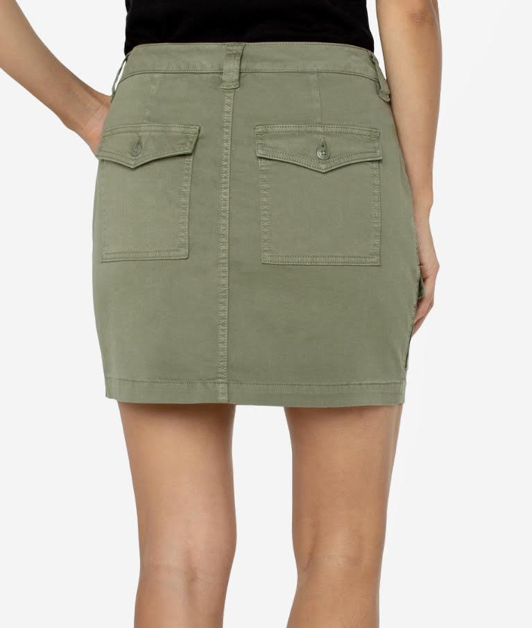 Twill Cargo Skort