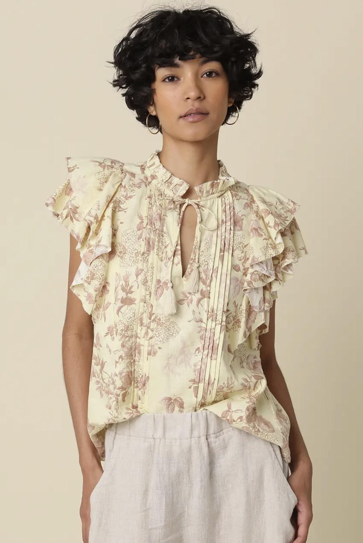 Lizeth Printed Blouse