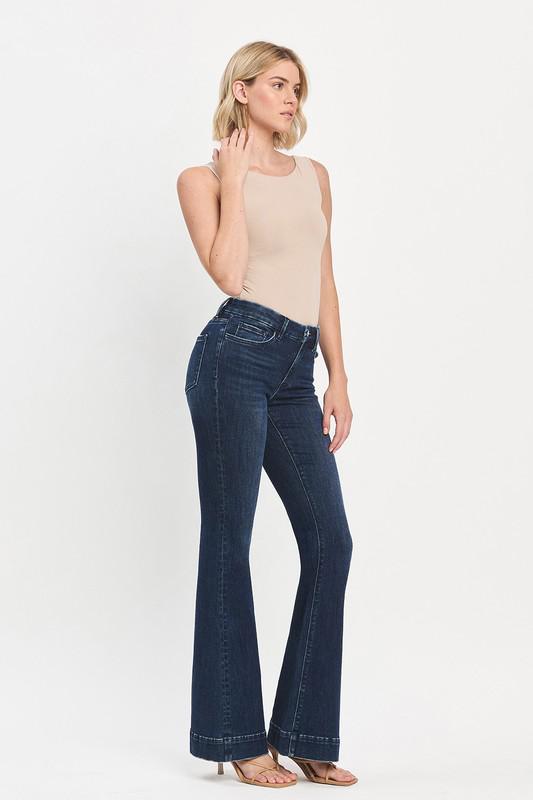 Ema Mid Rise Flare Jeans