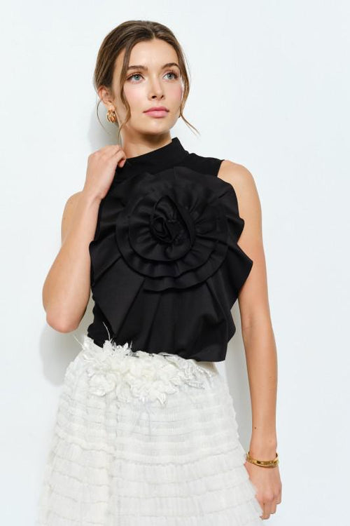 3D Floral Top