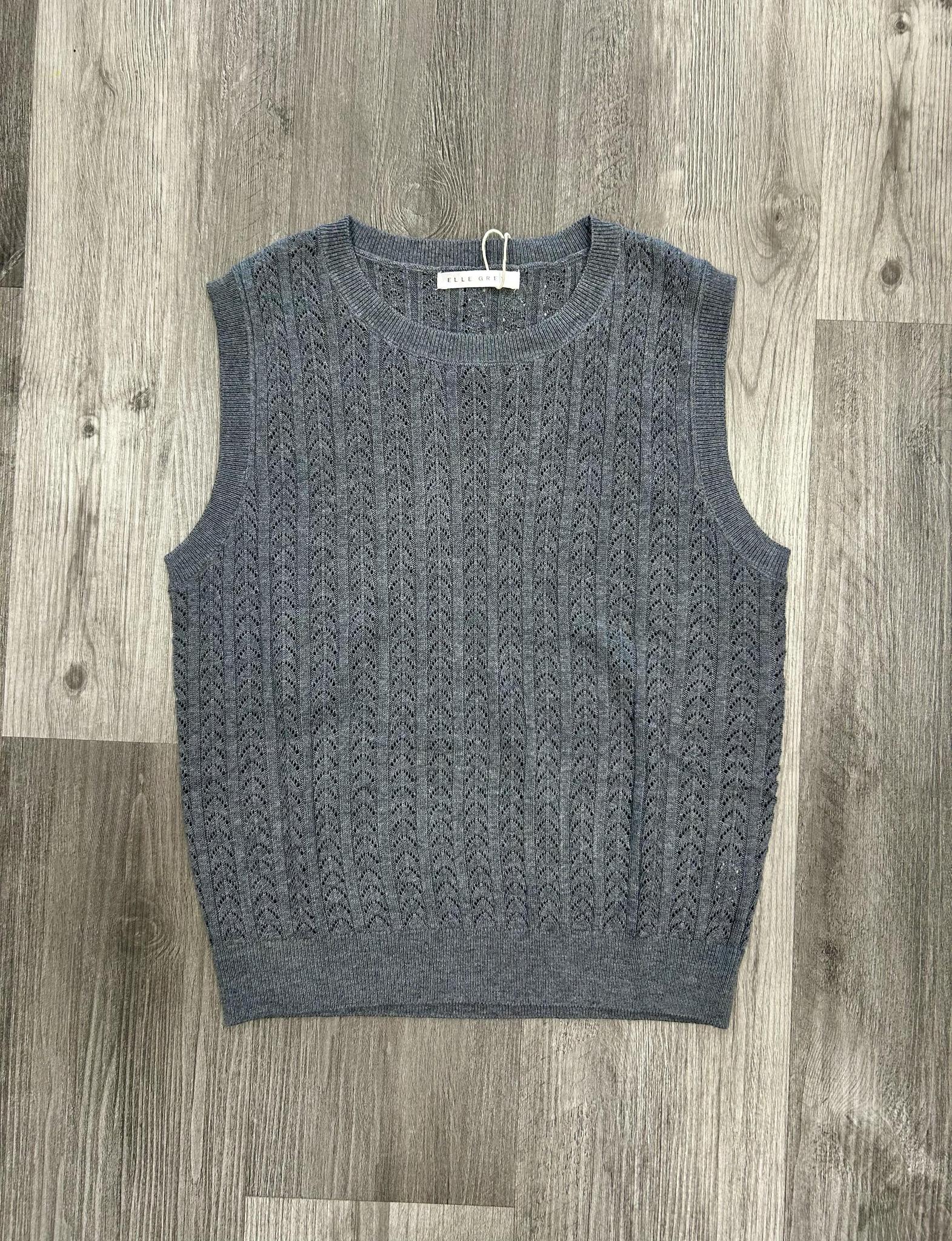 Crew Neck Cabled Sweater