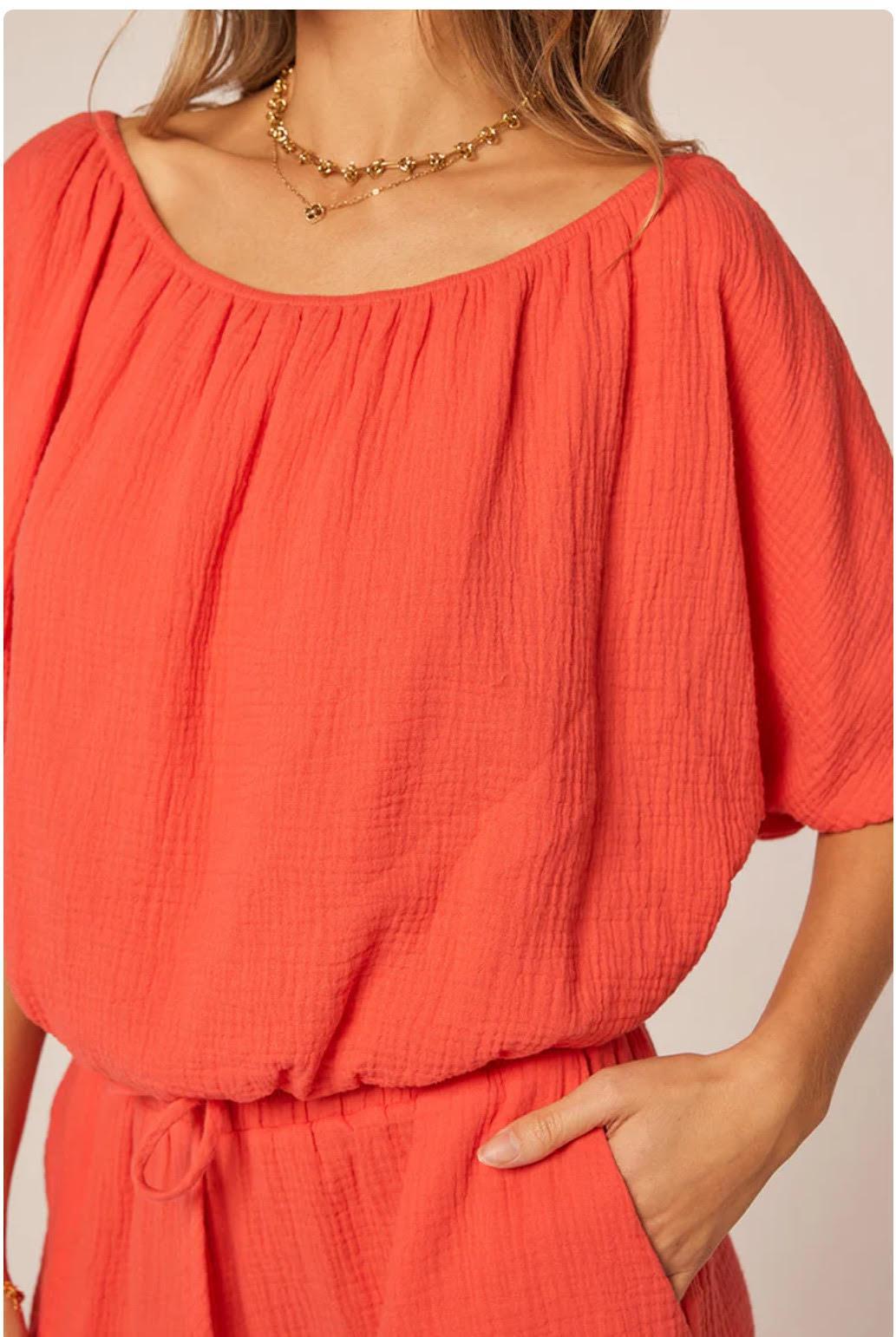 Wyatt Short Sleeve Top