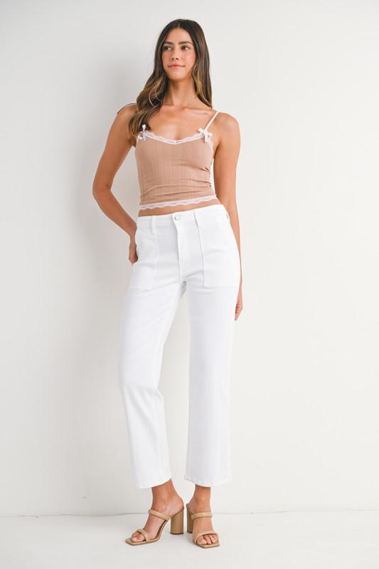 Utility Pocket Straight leg Jean