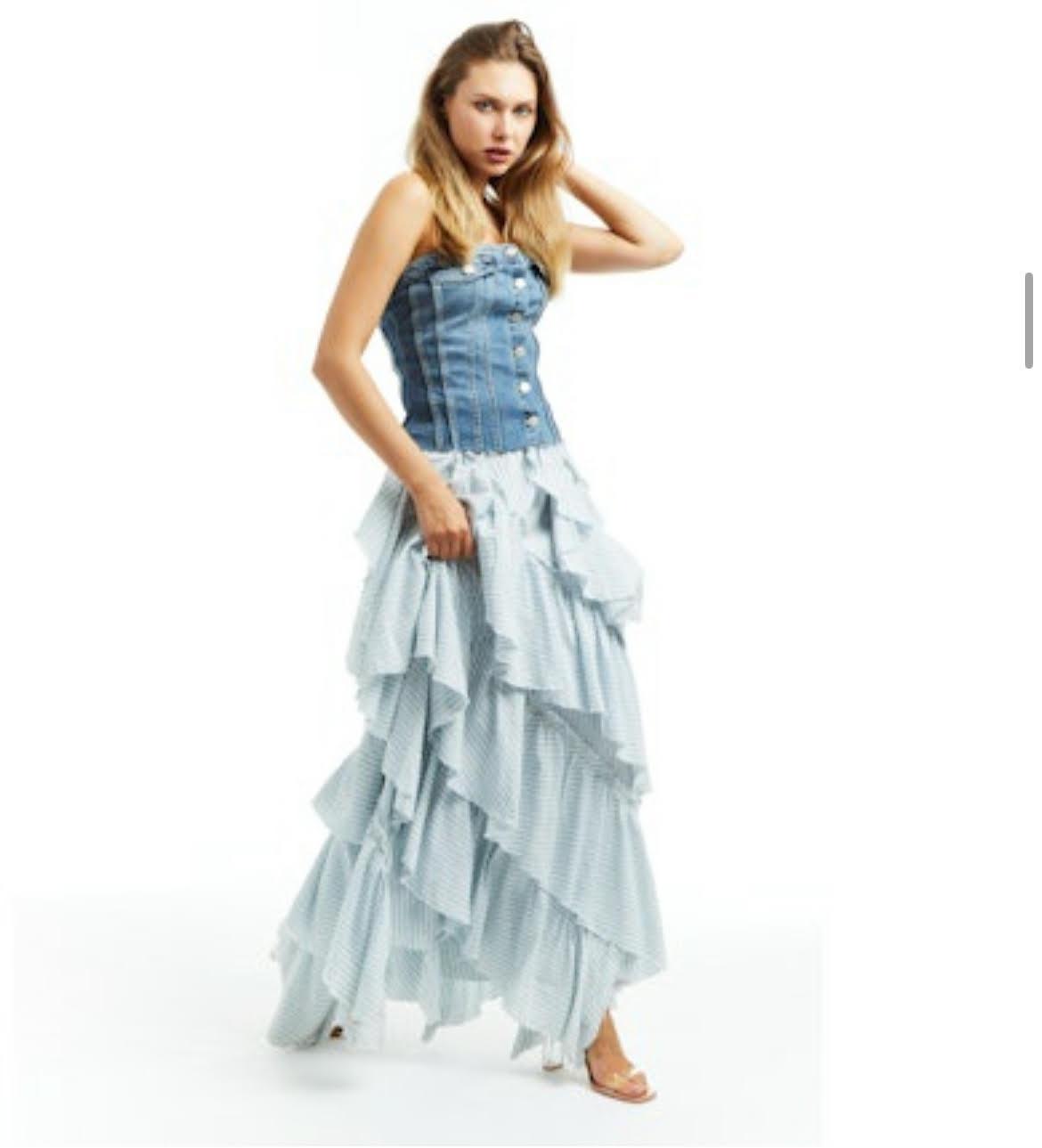 Runway Bride Ruffle Skirt