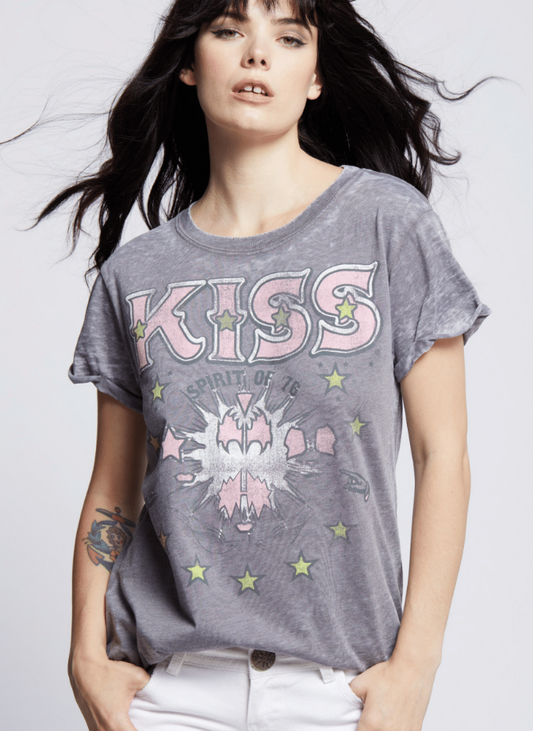 Kiss Burn Out Tee