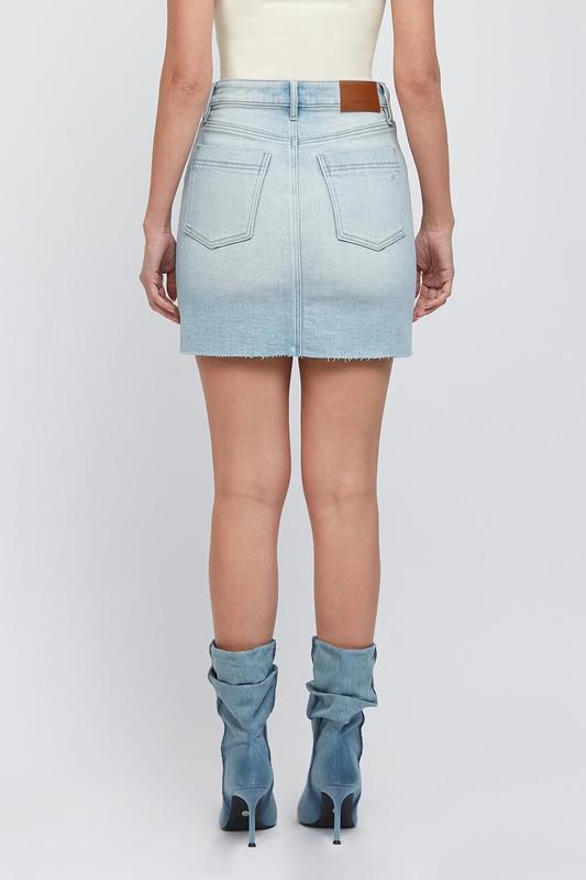 Utility Denim Skirt