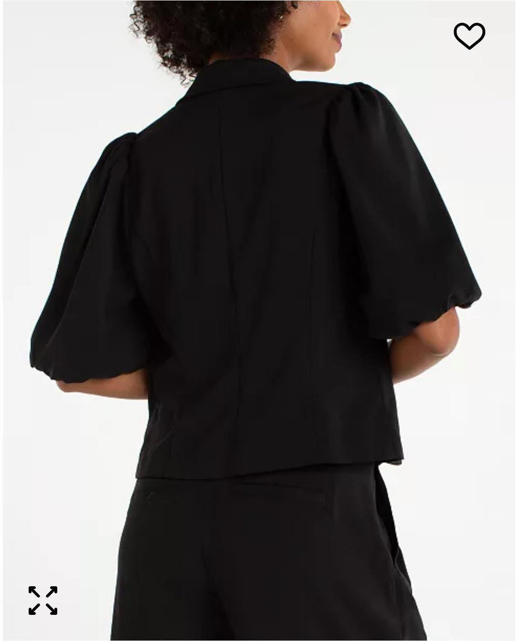 Balloon Sleeve Blazer