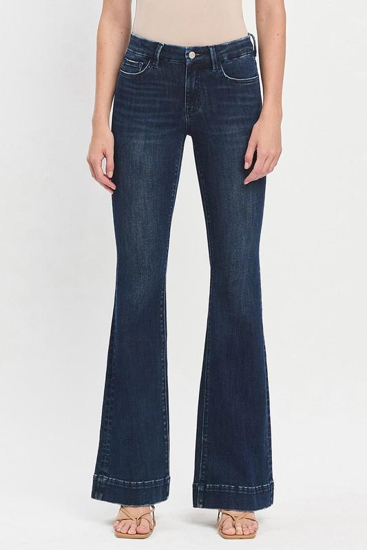 Ema Mid Rise Flare Jeans