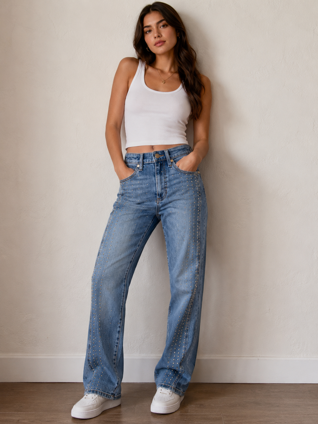 Kennedy straight w/ vertical seaming
