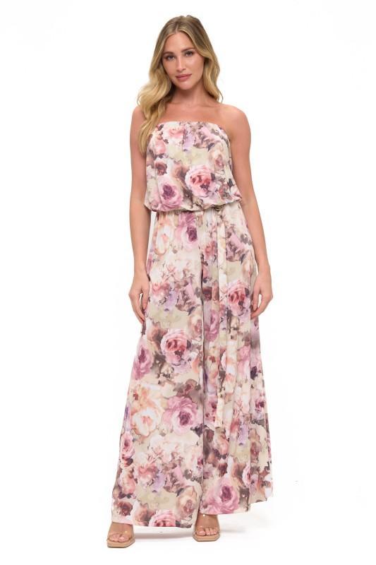 Floral Jumpsuit