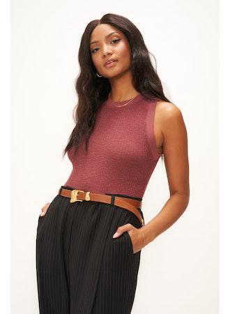 Ribbed Racerback Tank