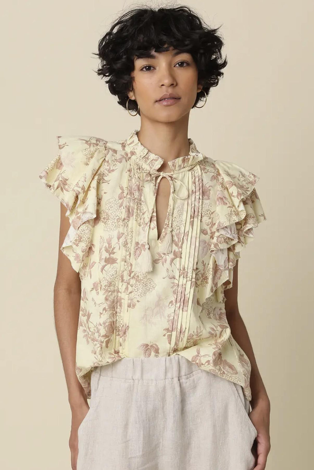 Lizeth Printed Blouse