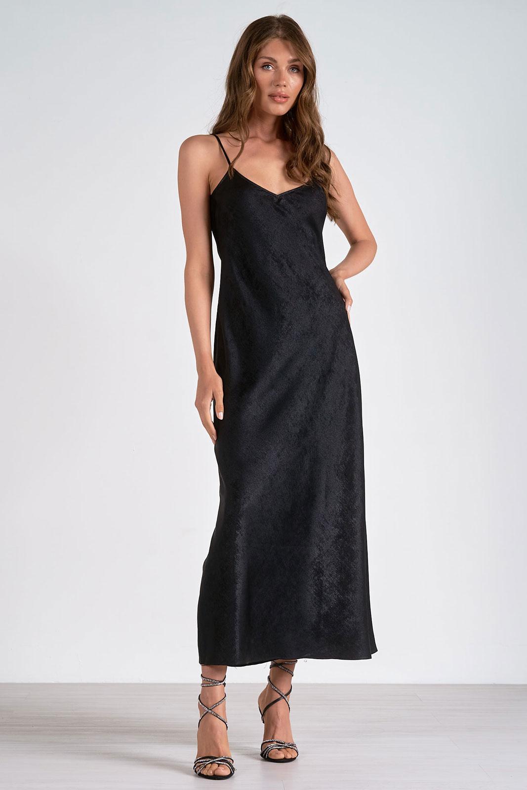 Metallic Maxi Dress