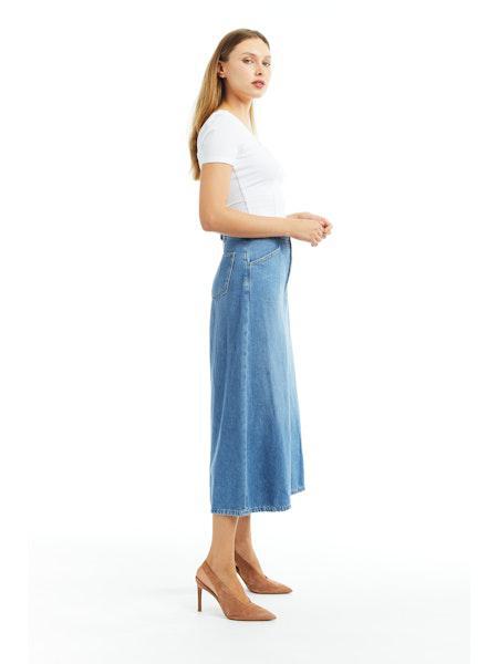 The Denim Culotte