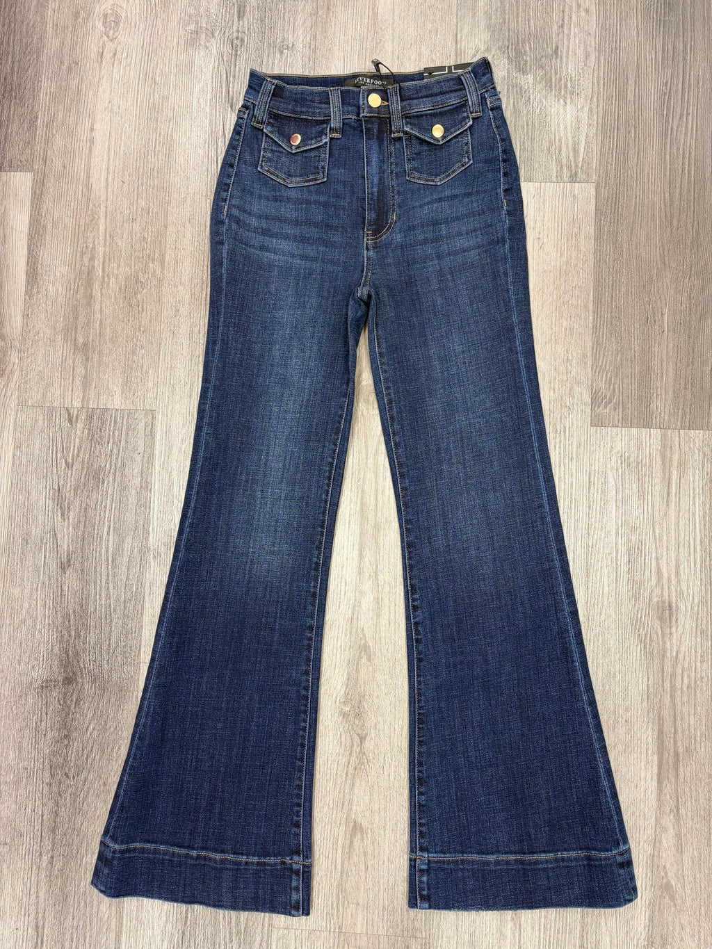 Hannah Flare with Mini Patch Pocket