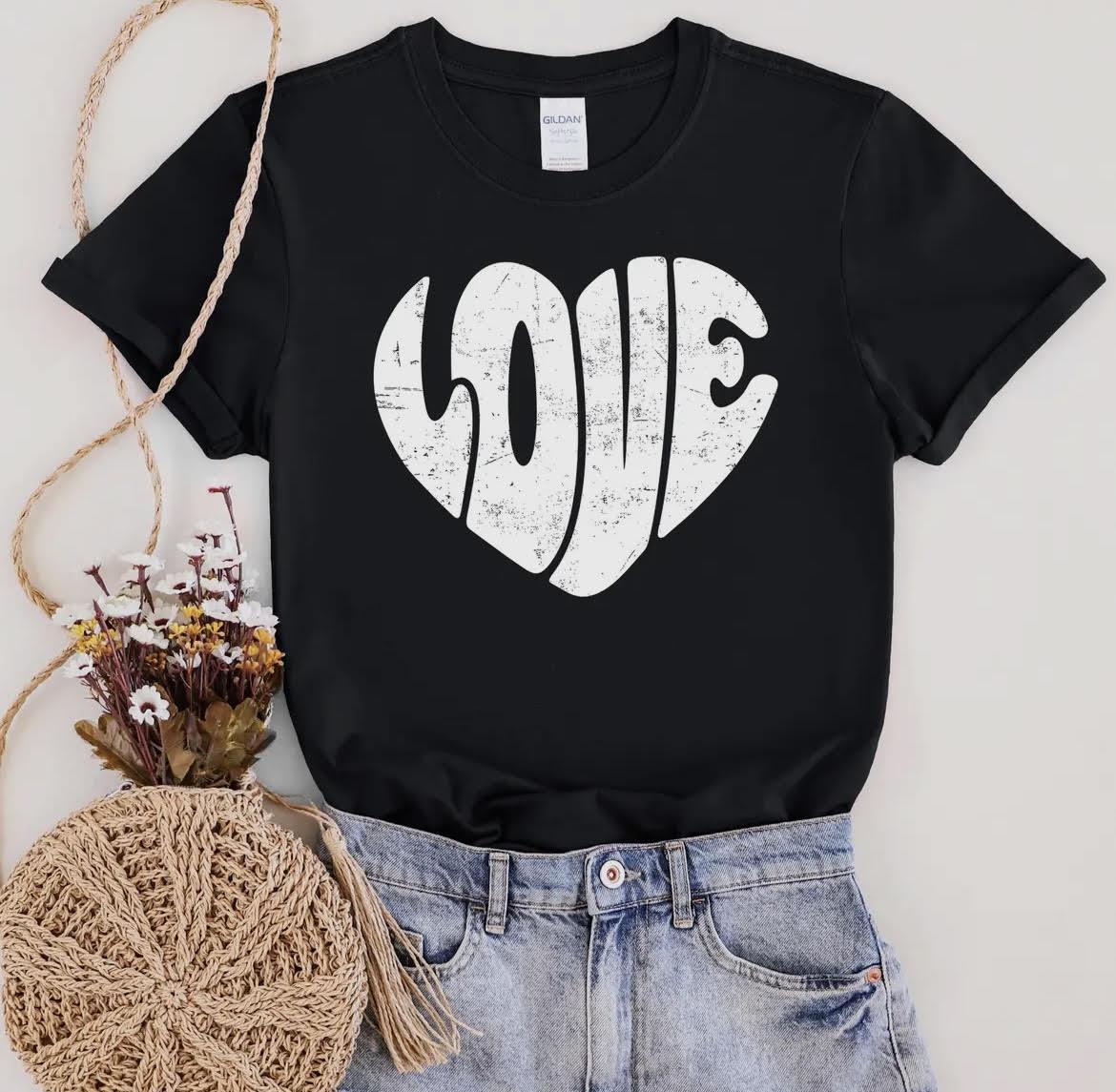 Retro Heart T-Shirt