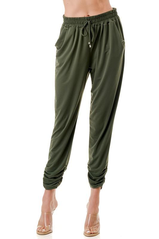 Drawstring Cargo Joggers