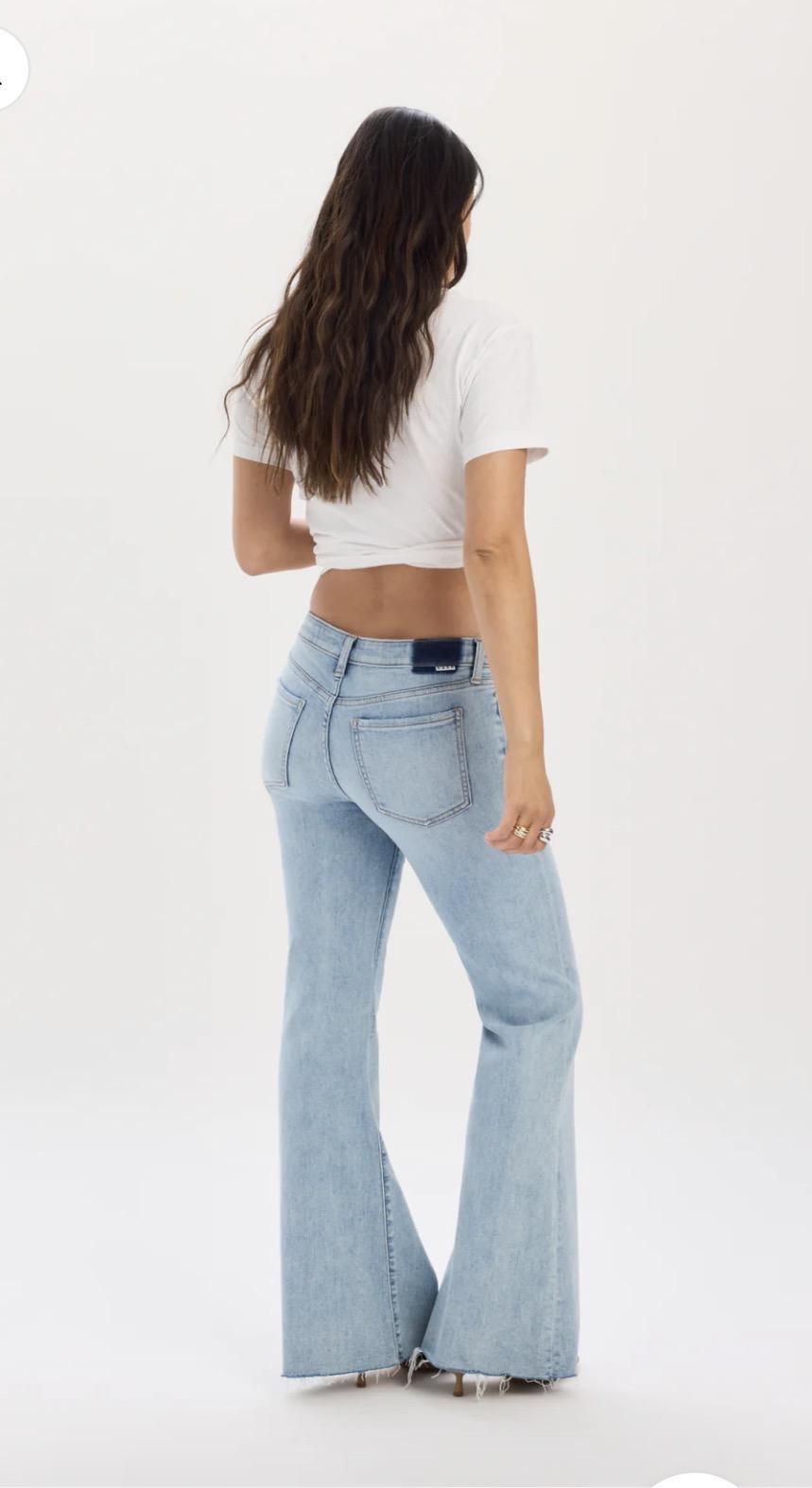 Low Rise Wide Leg Jean