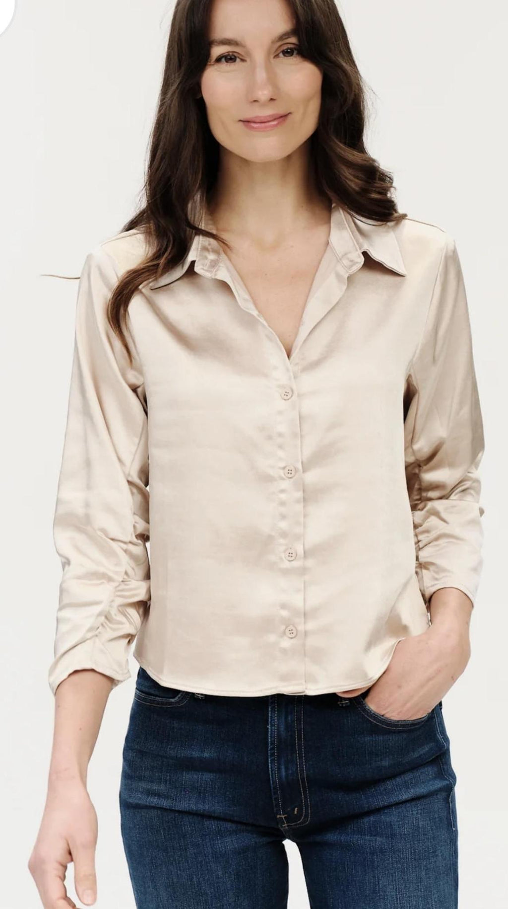 Dessi Satin Top