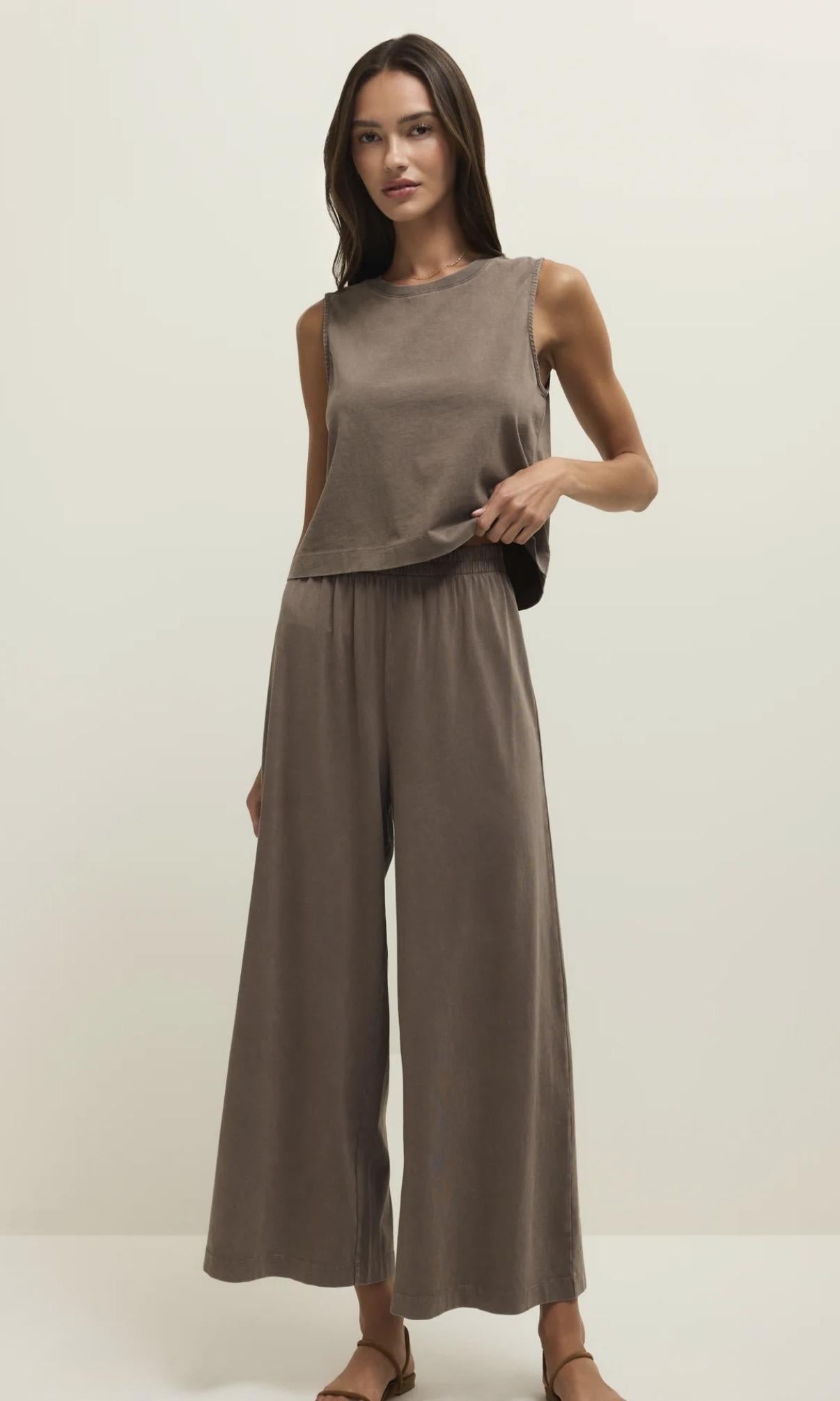 Scout Jersey Crop Flare Pant