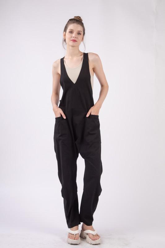 Casual Loose Fit Jumpsuit