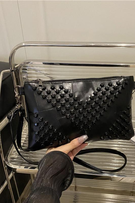 Studded Envelope Crossbody Bag