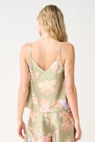 Floral Print V-Neck Cami