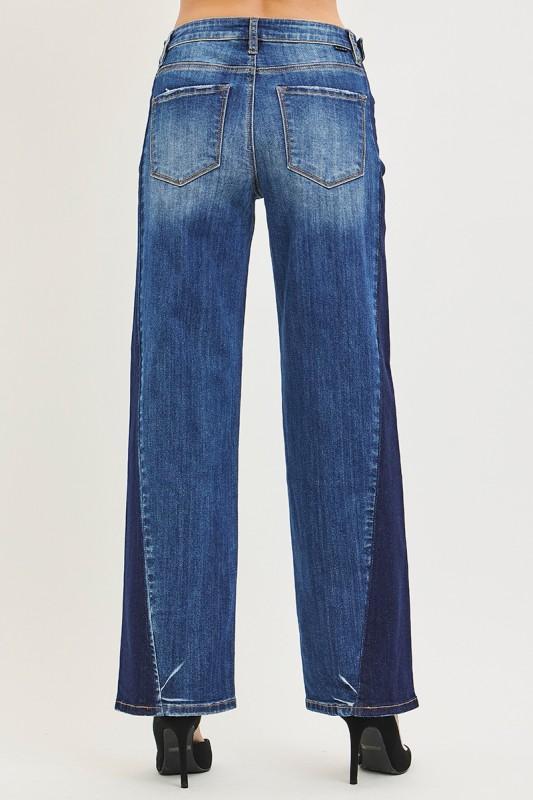 Slouchy Two Toned Jean