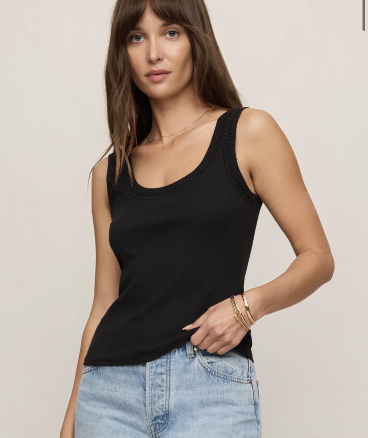 Larkin Embroidered Tank Top