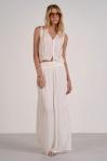 Lace Button up Tank Top