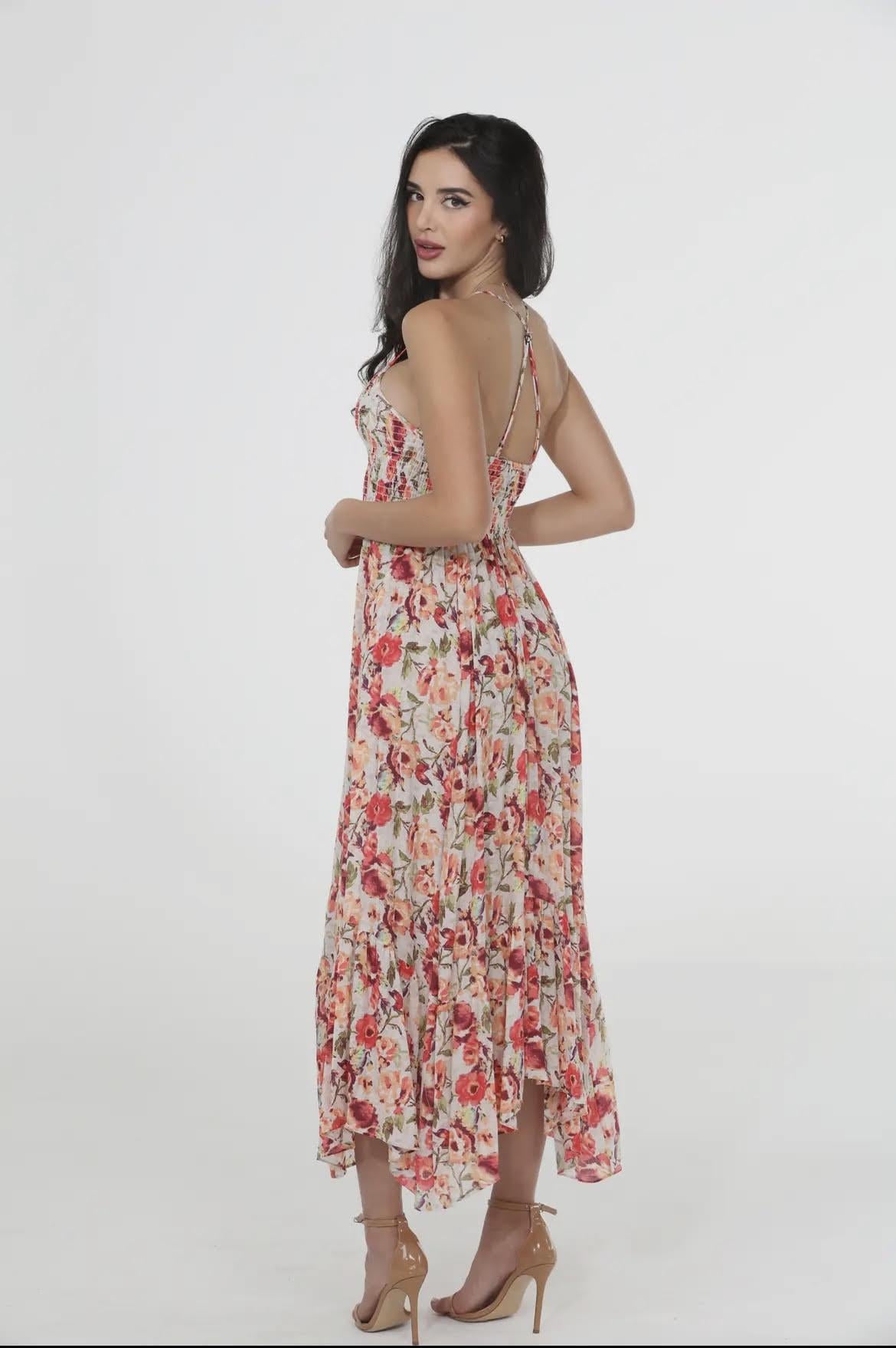 Floral Smocked Dress