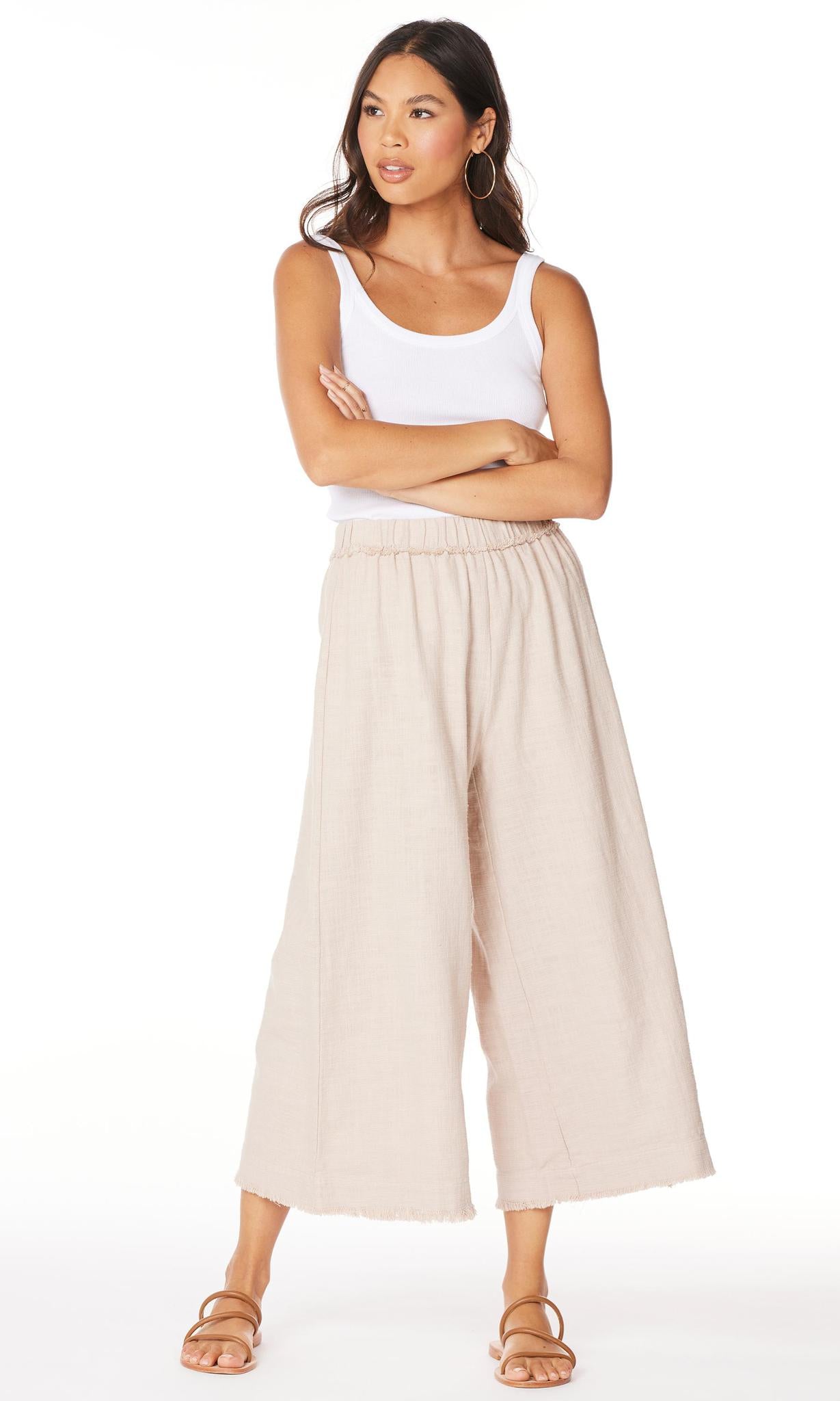 Sandy Raw Edge Pants