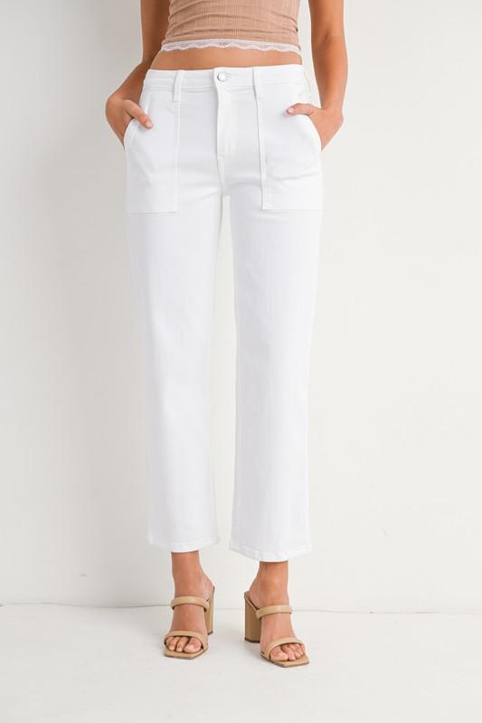Utility Pocket Straight leg Jean
